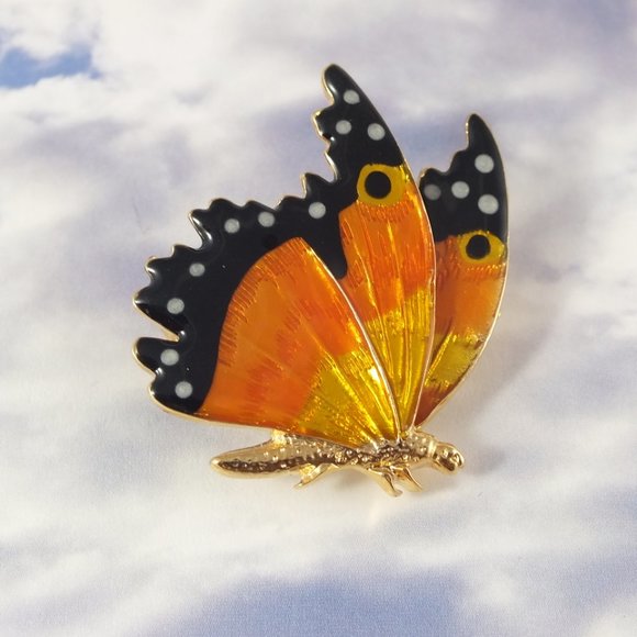 Butterfly Brooches- Set of Two - Picture 5 of 14